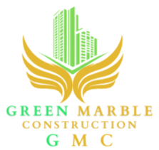 Green Marble Construction  Logo